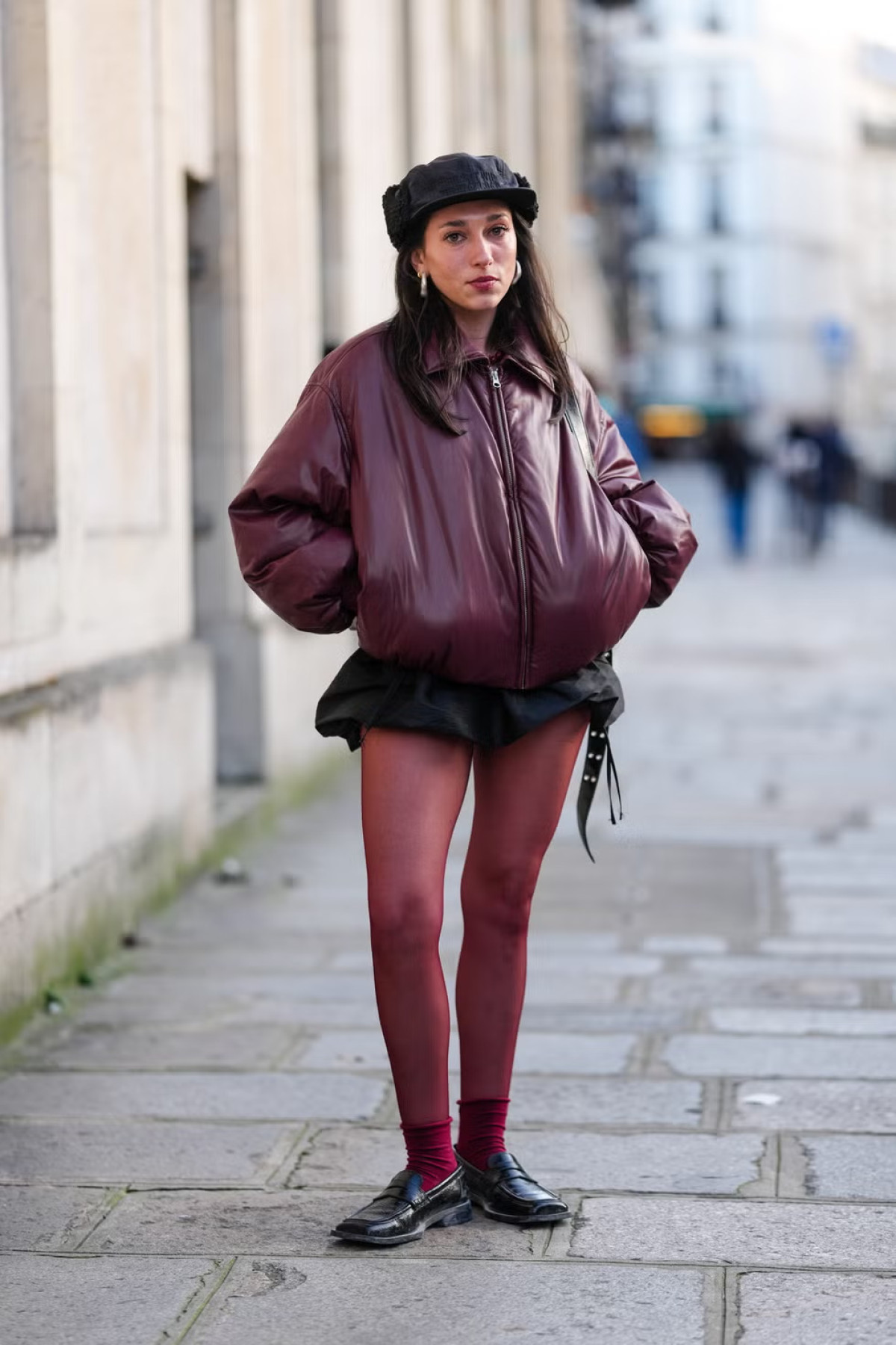 Бомбер з джинсами