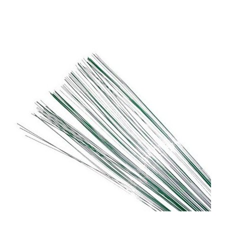 Дріт для стовбурів зелений, діаметр - 1,2 мм, 10 штук