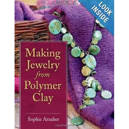 Книга по ліпленню з полімерної глини "Making Jewelry from Polymer Clay"
