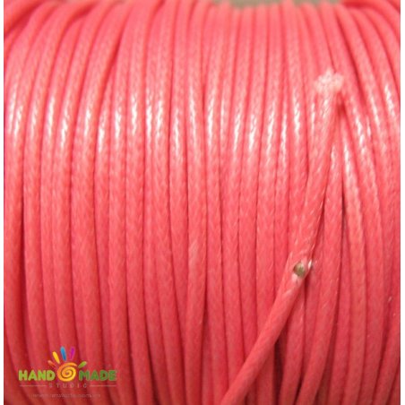 Шнур синтетический плетеный, цвет лососевый 2 мм, отрез 5 м