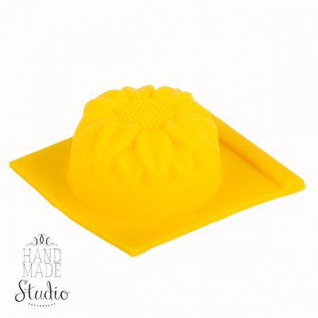 Силиконовая форма для мыла Подсолнух-мини, 4,5 см
