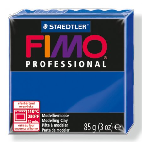 Полімерна глина Fimo Professional, 85 гр. №33, ультрамарин
