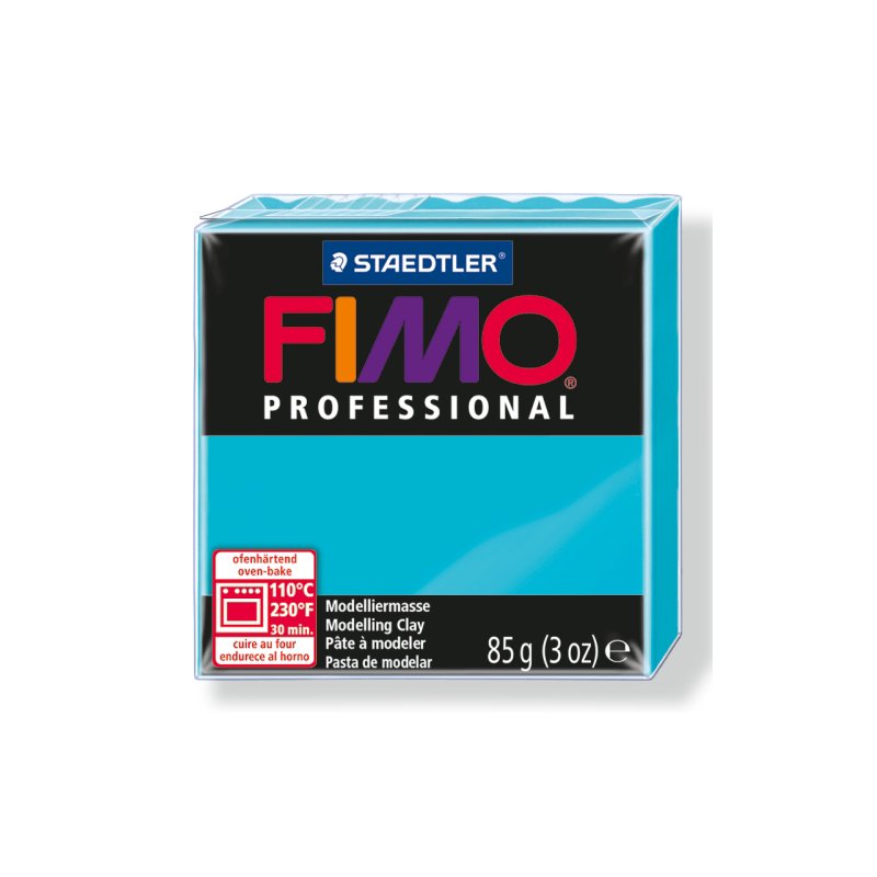 Полімерна глина Fimo Professional, 85 гр. №32, бірюзовий
