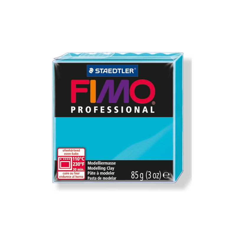 Полимерная глина Fimo Professional, 85 гр. №32, бирюзовый