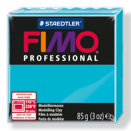 Полимерная глина Fimo Professional, 85 гр. №32, бирюзовый