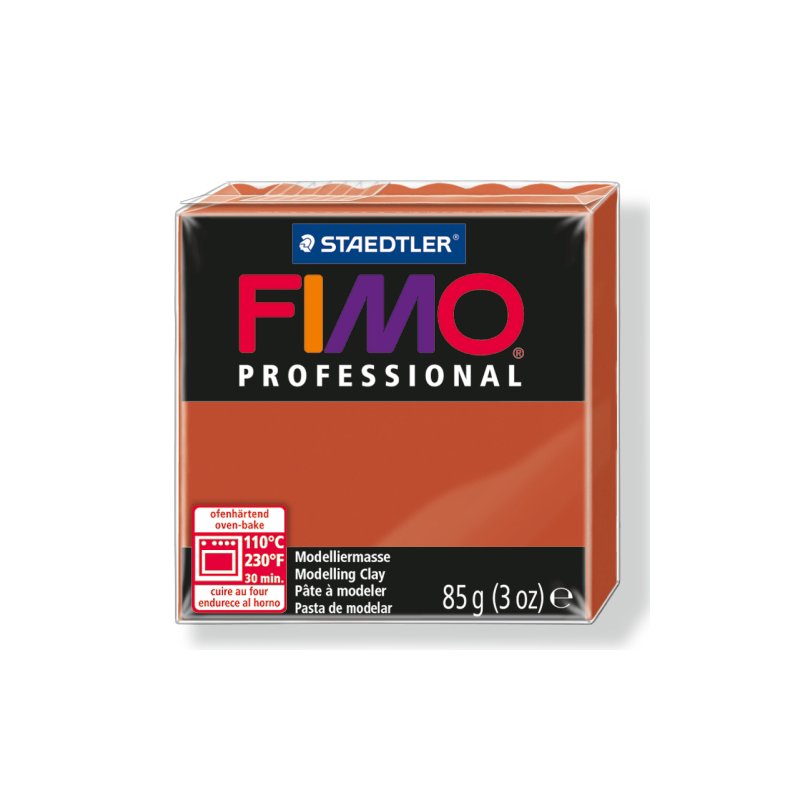 Полімерна глина Fimo Professional, 85 гр. №74, теракота