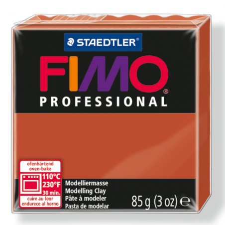 Полимерная глина Fimo Professional, 85 гр. №74, терракота