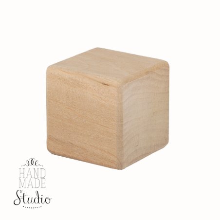 Кубик дерев'яний 40х40х40 мм