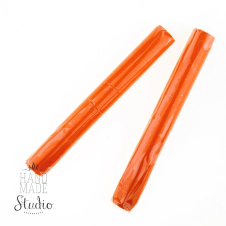 Полимерная глина Пластишка/bebik, №0107 оранжевая, 17 г