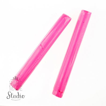 Полімерна глина Пластішка / bebik, №0206 рожева флуоресцентна, 17 г