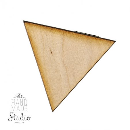 Фігурна заготовка "Трикутник" великий, 7 см