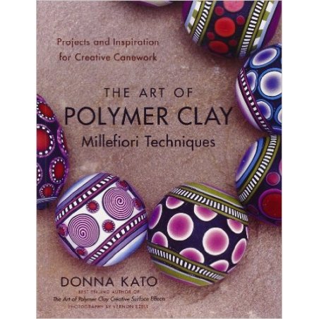 Книга по ліпленню з полімерної глини "The Art of Polymer Clay Millefiori Techniques"