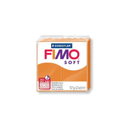 Полимерная глина Fimo Soft, 57 г, №41, солнечно-оранжевый