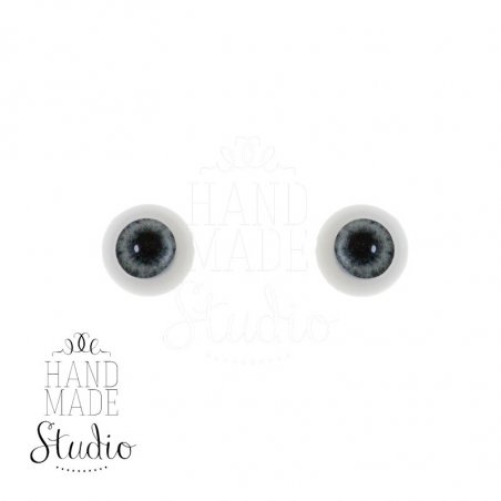 Акриловые глаза для кукол, цвет - светло-сиреневый, 6 мм. Арт. G6LD-07