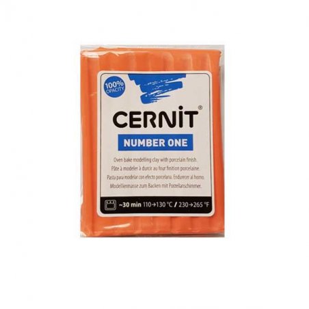 Полимерная глина CERNIT NUMBER ONE, №754 - коралловый, 56 г