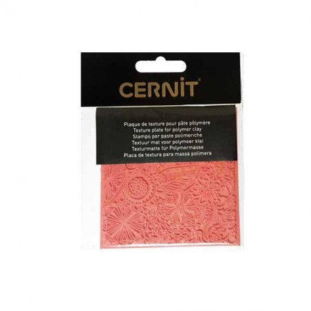 Текстурний лист Cernit для полімерної глини Flowers Квіти №95005