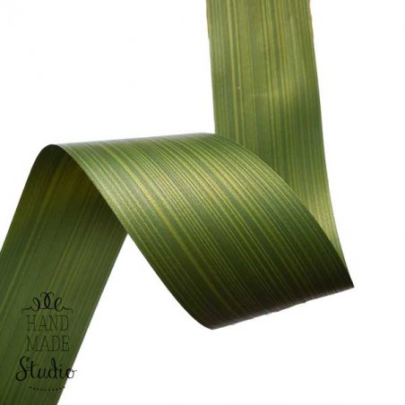 Лист Аспидистра зеленый, 8 см, 1 м