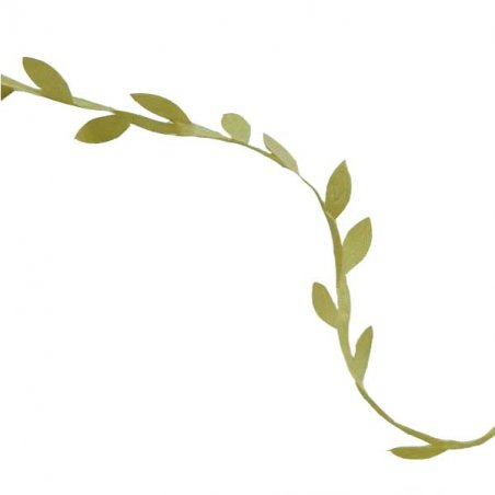 Лиана плюща зеленая (лист 2,5 см), 1 м