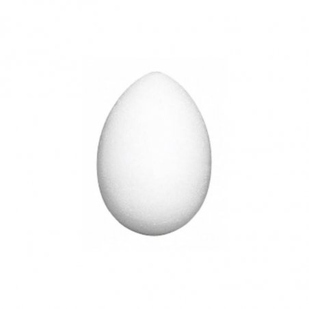 Яйцо пенопластовое из двух половинок, 22 см