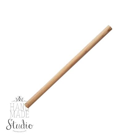 Круглая деревянна  палочка (нагель), d-10 мм, 20 см 