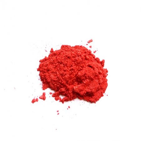 Перламутрова пудра (пігмент), колір - червоний №21, 5 г