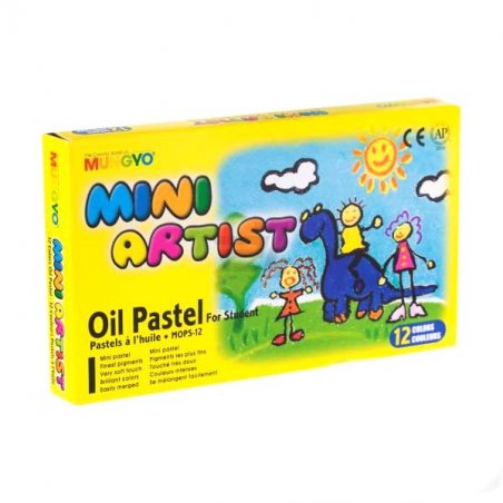 Набір олійної пастелі MINI Mungyo MOPS-12, 12 кольорів