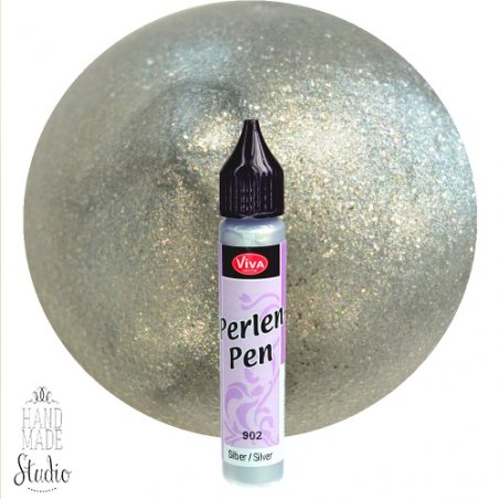 902 Perlen-Pen перли-ефект Срібло 116290201, 28 мл