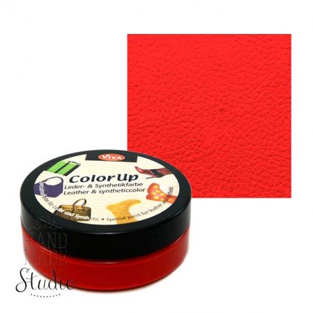 Краска для кожи Color Up VIVA №400 Красный, 50 мл