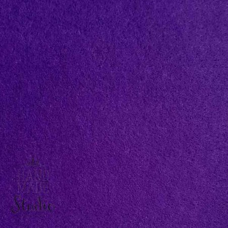 Фетр листовой мягкий, 20х30 см, темно-фиолетовый