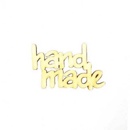 Мале слово "Hand made", 6,2х4 см