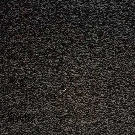 Фоаміран махровий (плюшевий) 2 мм., Колір чорний, 20х30 см