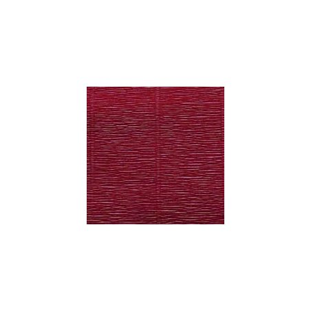 Креп-папір (гофро-папір) Cartotecnica Rossi, 180г / м², 50смх2,5м, №588 Сливово-бордовий