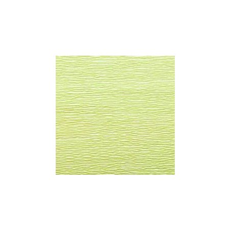 Креп-бумага (гофро-бумага) Cartotecnica Rossi,180г/м², 50смх2,5м, №566 Светло-салатовый