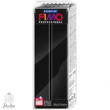 Полімерна глина Fimo Professional, 454 г №9, чорний