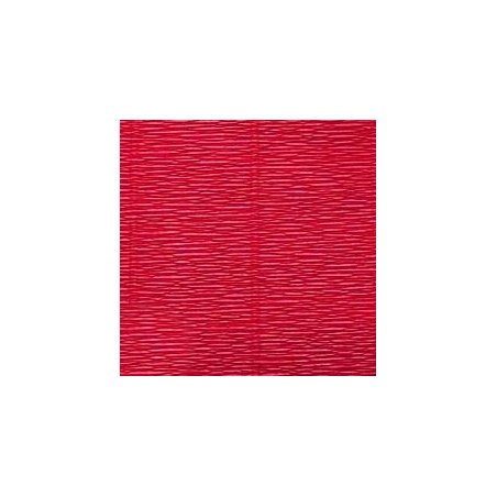 Креп-папір (гофро-папір) Cartotecnica Rossi, 180г / м², 50смх2,5м, №586 Червоний рубін