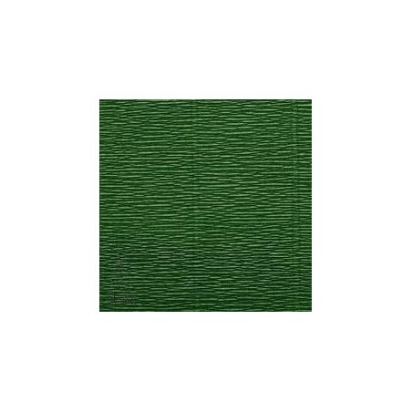 Креп-папір (гофро-папір) Cartotecnica Rossi, 180г / м², 50смх2,5м, №591 хвойний зелений