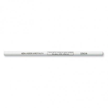 Олівець Склограф KOH-I-NOOR, колір білий