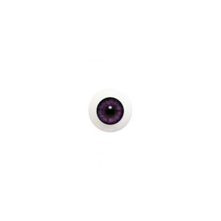 Акриловые глаза для кукол, цвет - фиолетовый, 10 мм. Арт. G10LD-08