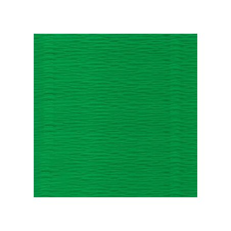 Креп-бумага (гофро-бумага) Cartotecnica Rossi,180г/м², 50смх2,5м, №563 Зеленый