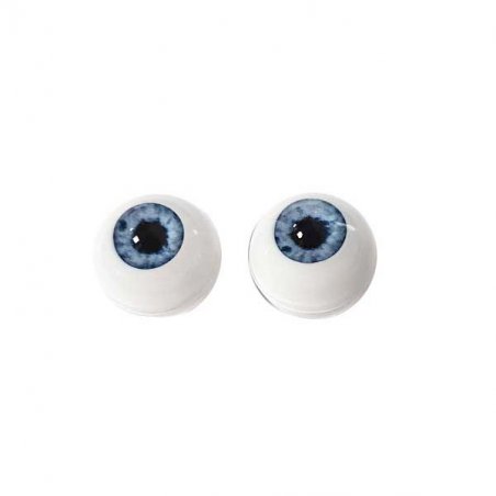 Акрилові очі для ляльок, колір - світло-блакитний, 10 мм. Арт. G10LF-01