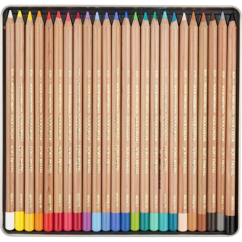 Набір пастельних олівців GIOCONDA KOH-I-NOOR, 24шт