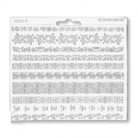 Текстурный лист Fimo "Декоративные бордюры" (8744 17)