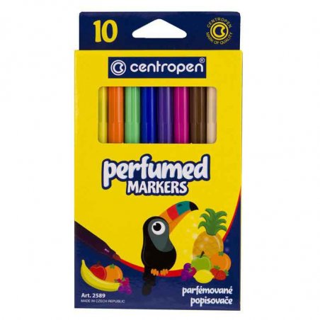 Набір фломастерів "Perfumed" Centropen, 10 кольорів
