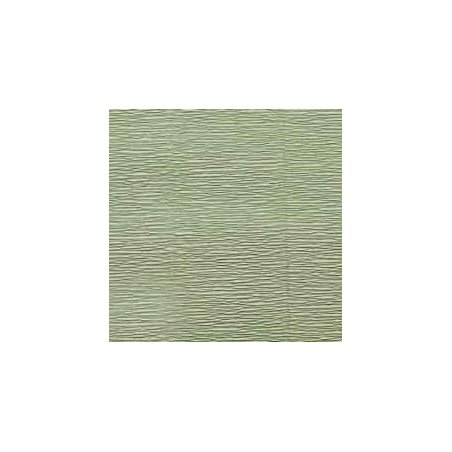Креп-бумага (гофро-бумага) Cartotecnica Rossi,180г/м², 50смх2,5м, №562 Травянистый