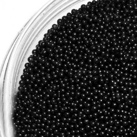 Мікробісер (бульонки), колір чорний (≈ 0,6 мм), 20 г