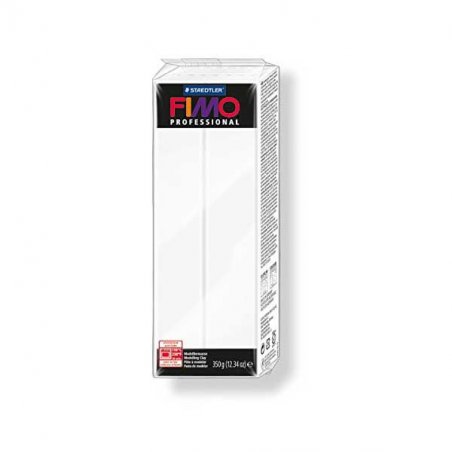 Полімерна глина Fimo Professional, 454 г №0, білий