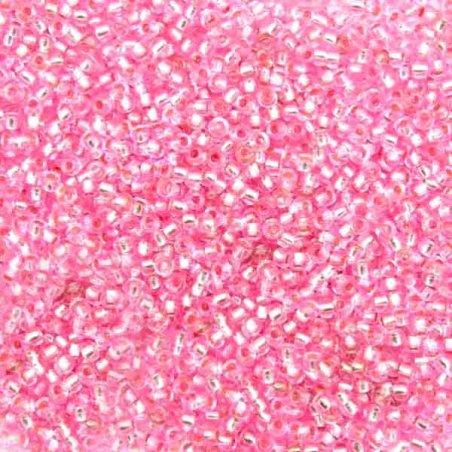 Бисер чешский PRECIOSA №338-10/0-18273- блестящий, бледно-розовый, 10 г (+/- 10%)