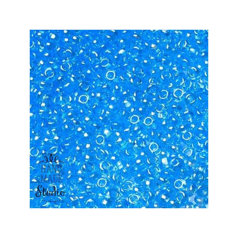 Бісер чеський PRECIOSA №710-10 / 0-66010- глазурований, блакитний, 10 г (+/- 10%)