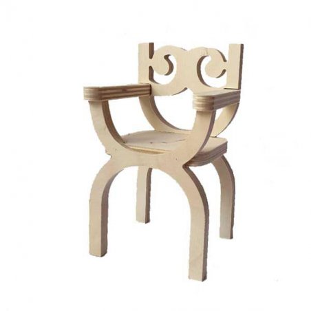 Кукольная мебель "Кресло" №3, 8х7х7 см
