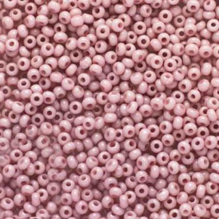 Бисер чешский PRECIOSA №236-10/0-03195- натуральный, серо-розовый пастельный, 10 г (+/-10%)